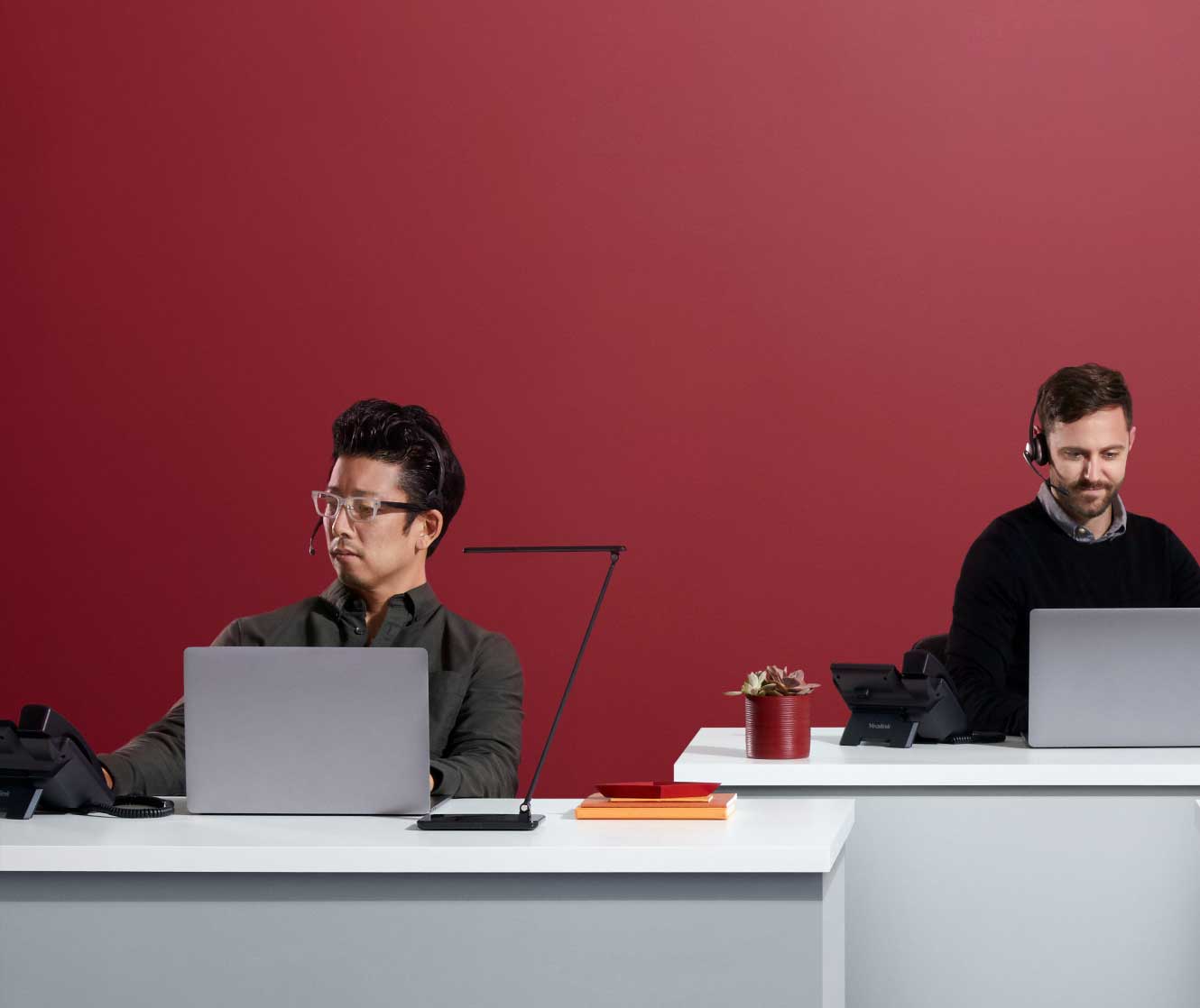 Perfect for call centers.